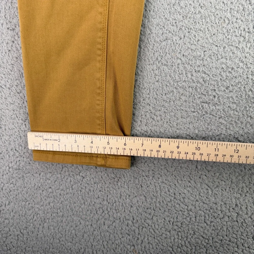 Roark Jeans Mens 30x32 Mustard Yellow HWY 133 Standard Slim Fit Stretch Denim